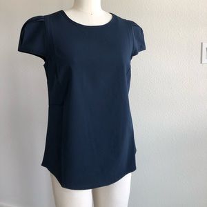 Navy blue blouse
